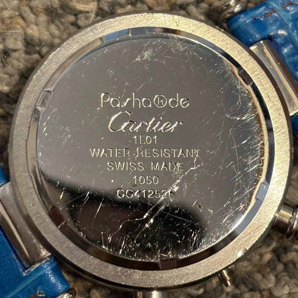 Cartier Lapis Pasha Watch